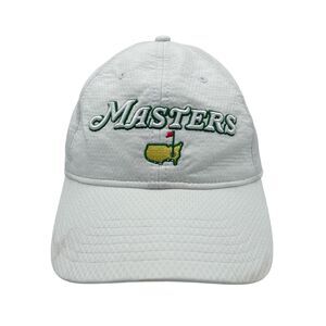 The Masters Hat Adult Adjustable White 2017 Golf Cap